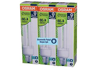 OSRAM DST MTW 12 W 827 E27 Üçlü Paket Ampul