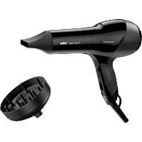 BRAUN Satin Hair 7 SensoDryer HD 785 + Diffusor Haartrockner Schwarz (2000 Watt)