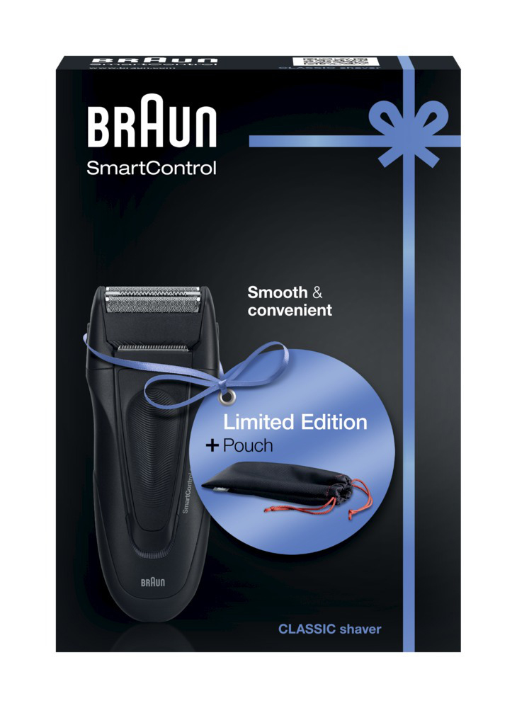 BRAUN Smart Control Rasierer Schwarz/Dunkelgrau 