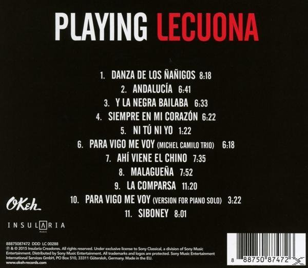 VARIOUS - Playing Lecuona/OST  - (CD)
