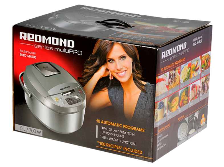 REDMOND RMC-M4500-W 700 W 10 Otomatik Programlı Multicooker Çok Amaçlı Pişirici Metalik Beyaz