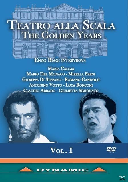 Years Teatro Scala: - (DVD) The Golden Alla VARIOUS -