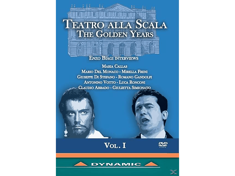 Years Teatro Scala: - (DVD) The Golden Alla VARIOUS -