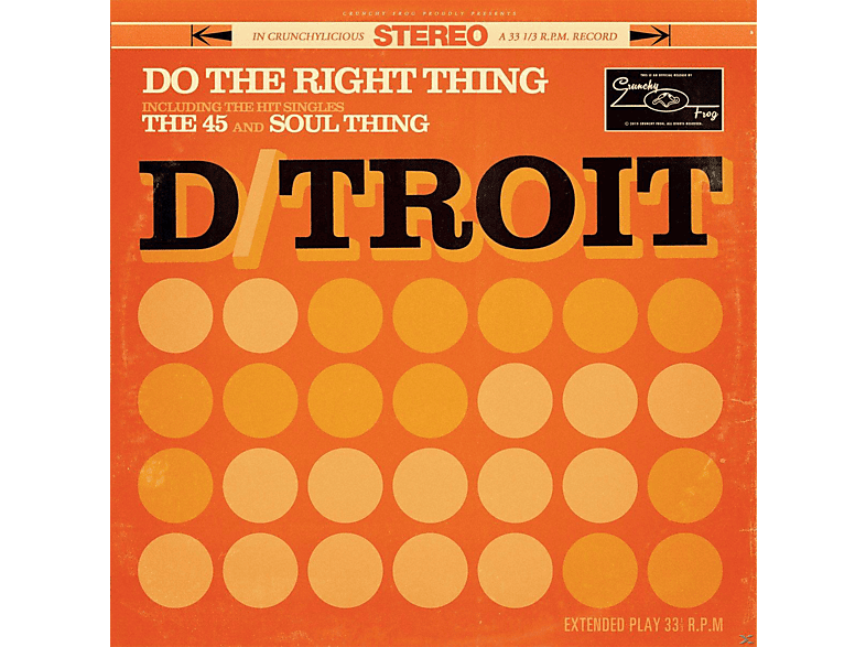 D/Troit - Do The Right (Vinyl) Vinyl) Thing - (10