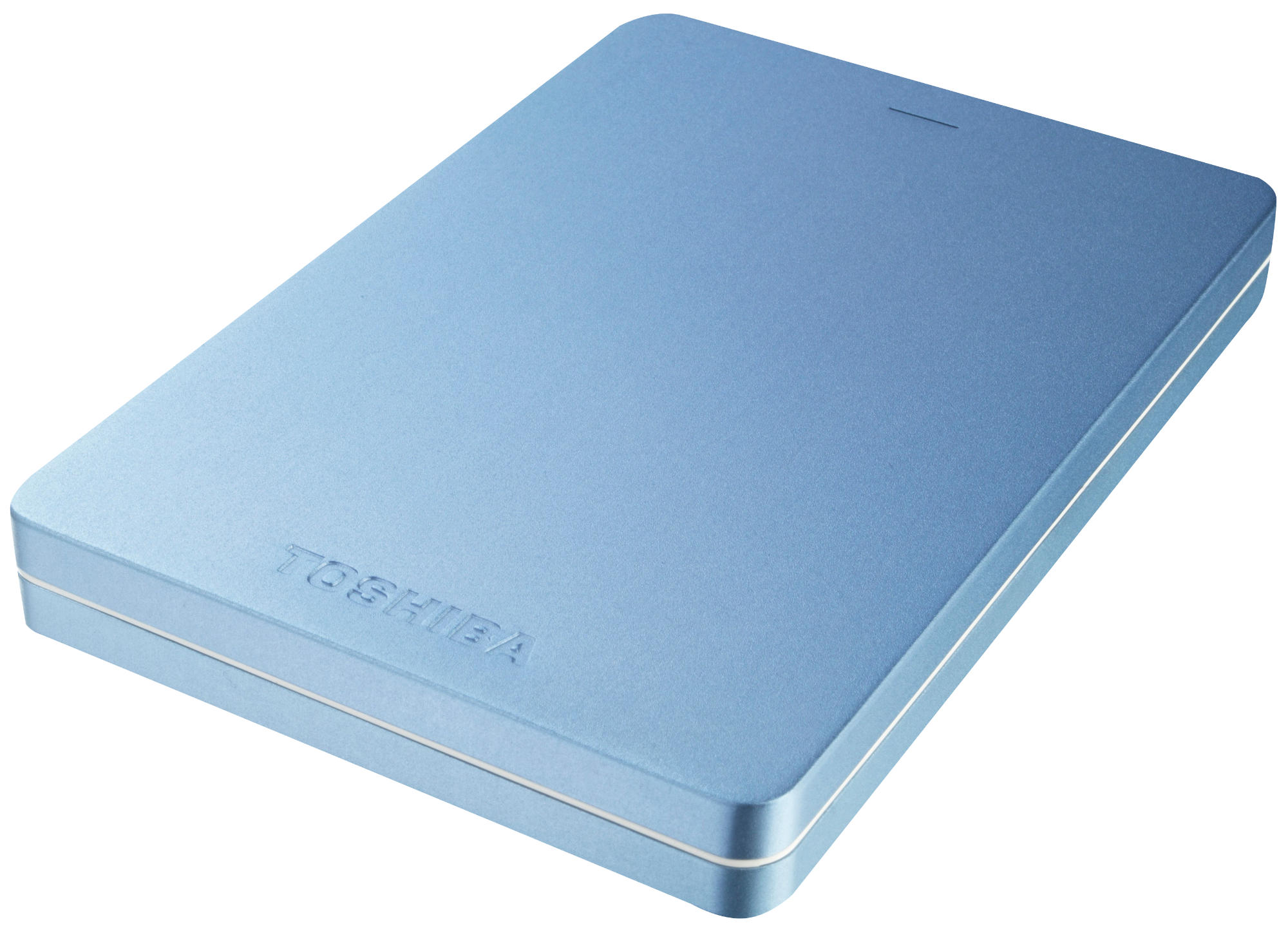 Toshiba Disco Duro 1Tb - ToshibaCanvio Alu Azul Metalizado De 2.5 Pulgadas