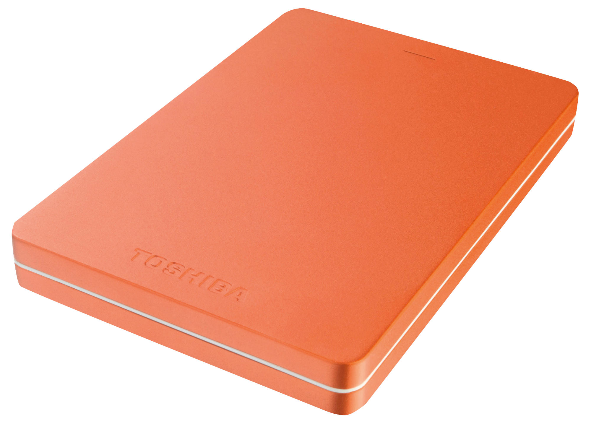 Toshiba Disco Duro 1Tb - ToshibaCanvio Alu Rojo Metalizado De 2.5 Pulgadas