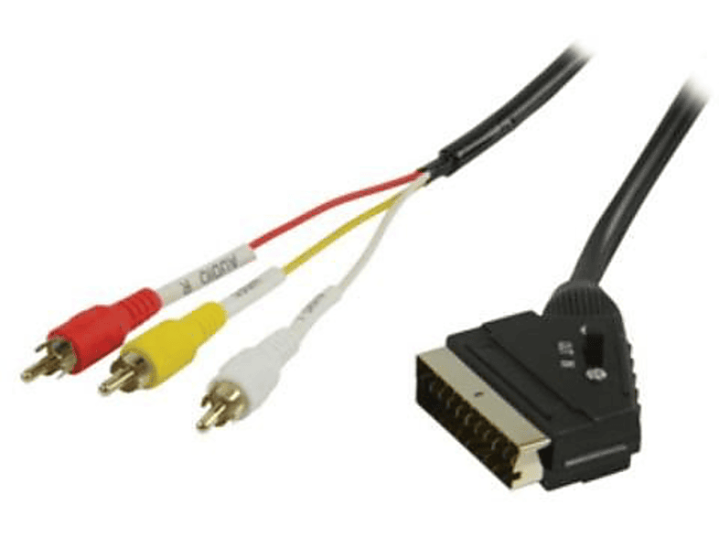Cavo RCA 3m 3x Maschio-Maschio – Collegamento AV Per Console E TV