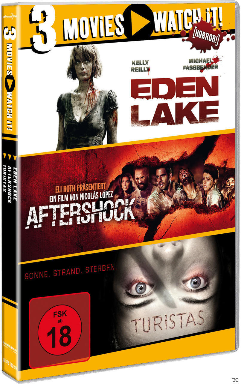3er Collection: Eden Lake + Aftershock + Turistas DVD