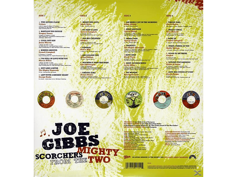 Thumbnail - Joe Gibbs - SCORCHERS FROM THE MIGHTY TWO (REGGAE ANTHOLOGY) (Vinyl)