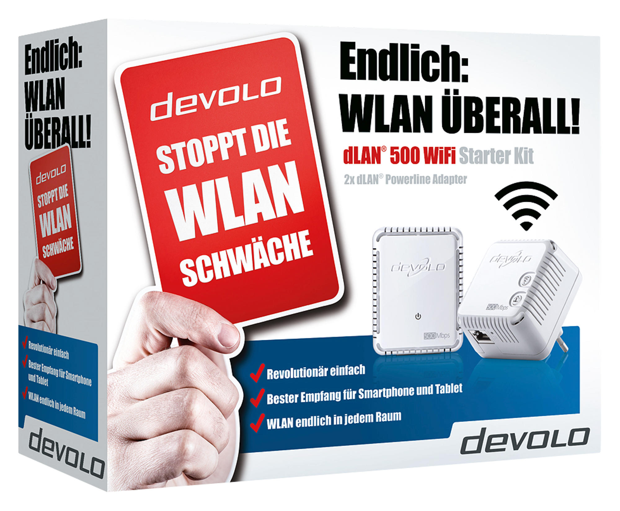 DEVOLO dLAN 500 WiFi Starter Kit