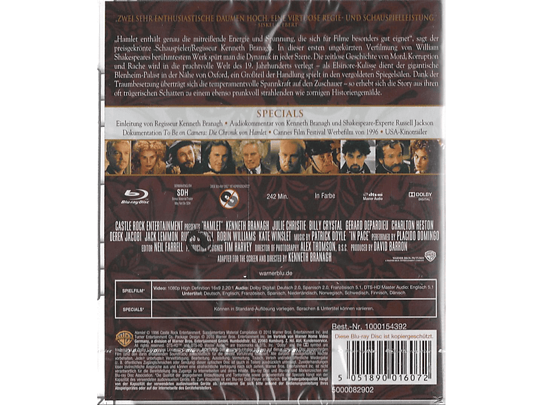 Thumbnail - Hamlet Blu-ray