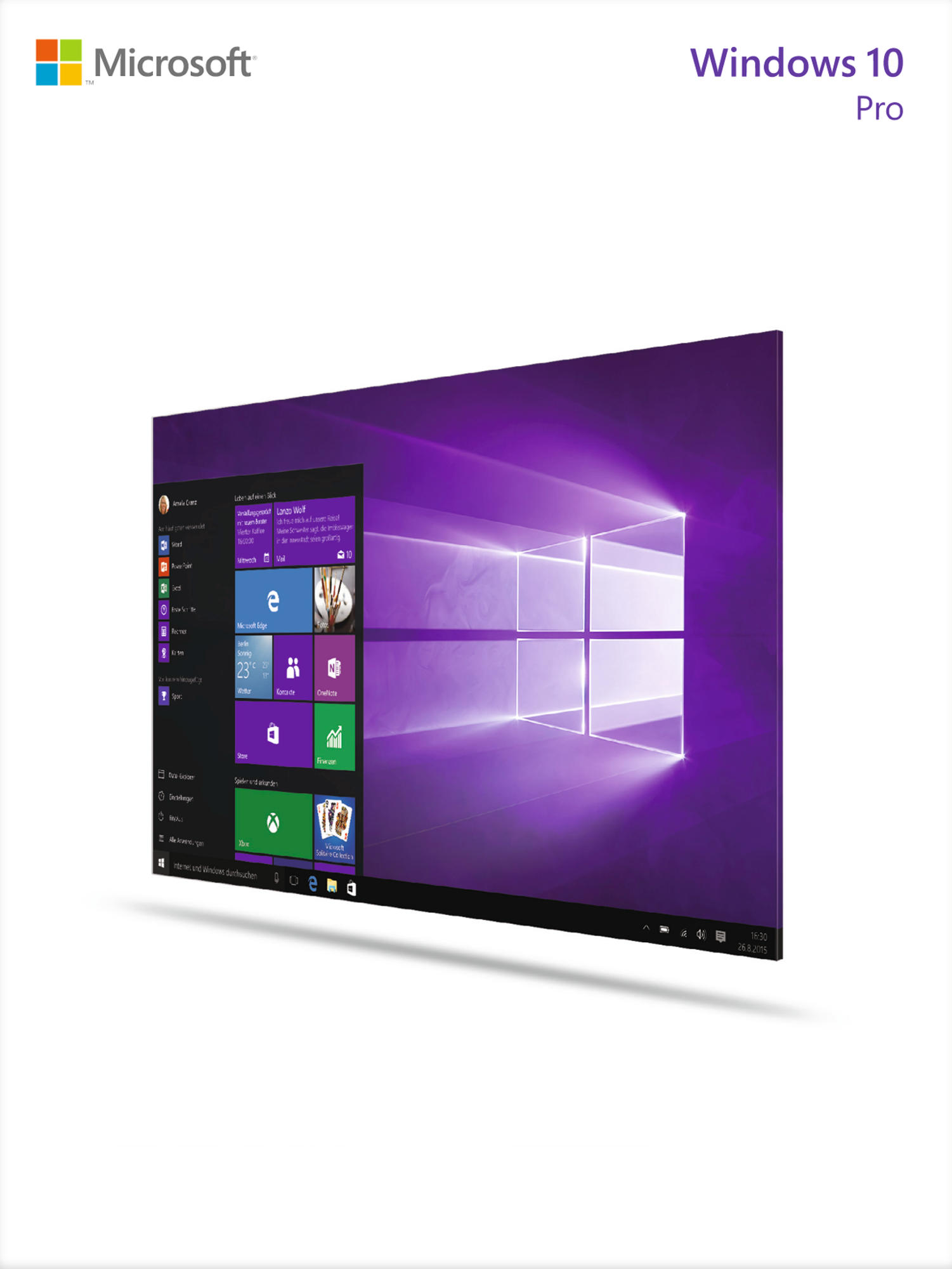Windows 10 Pro 32-Bit/64-Bit USB Flash Drive - [PC]