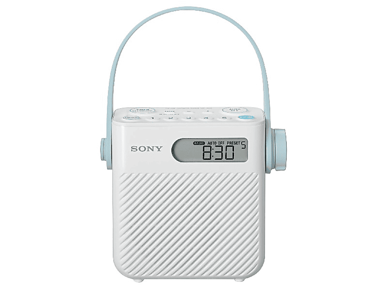Radio De Douche FM/AM Sony ICF-S80 – Neuve Sous Emballage – Étanche Et Compacte