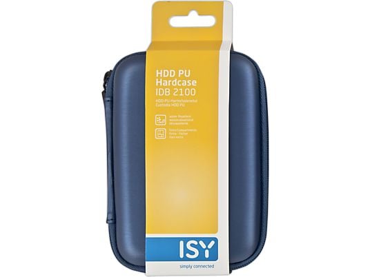 ISY IDB-2100 2.5 HDD PU HARDCASE - Hardcase (Blau)