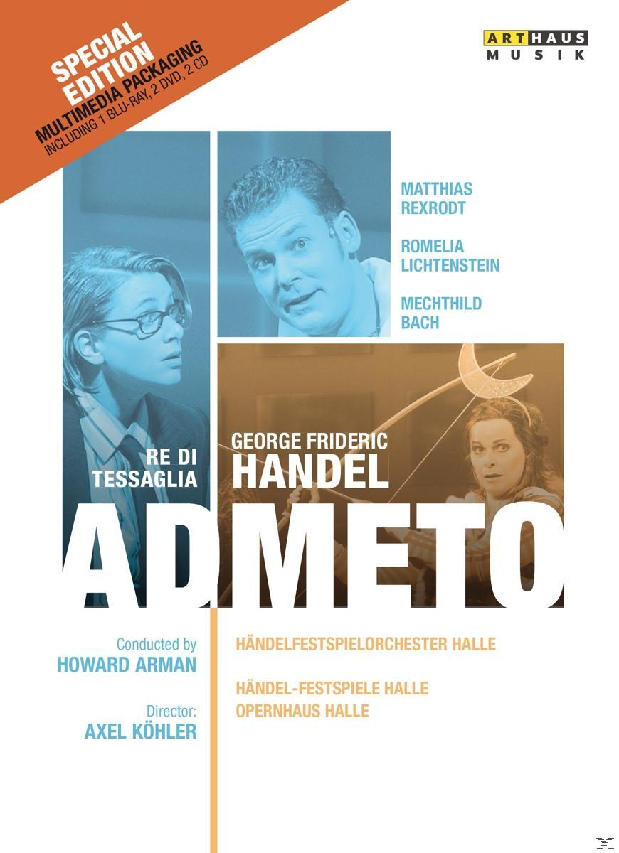 Admeto (DVD) - VARIOUS, - Halle Händelfestspielorchester
