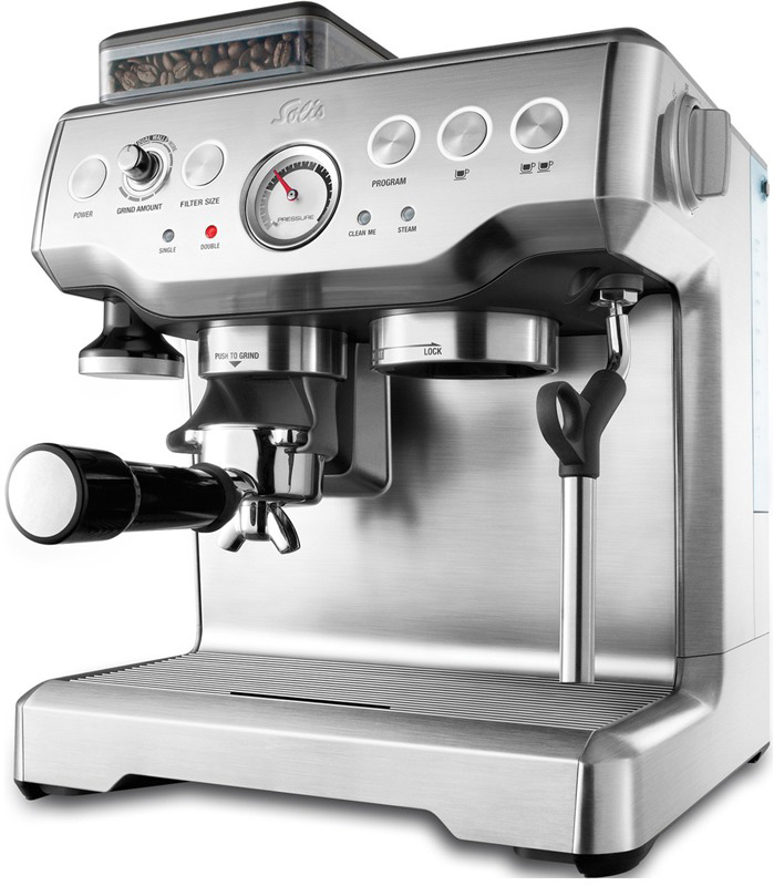 SOLIS  Machine expresso Barista (PRO TYPE 114) - Machine expresso - Argenté