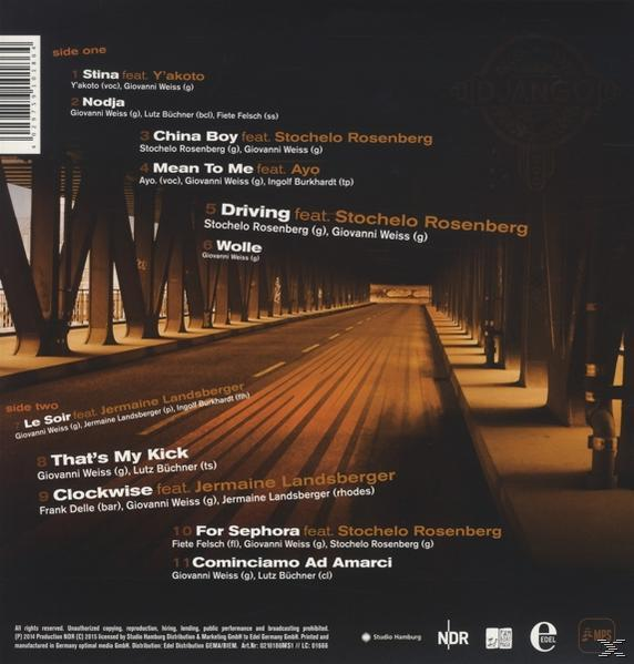 Django Deluxe, Ndr Bigband - Driving  - (LP + Download)