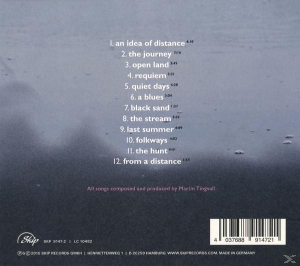 Martin Tingvall - Distance  - (CD)