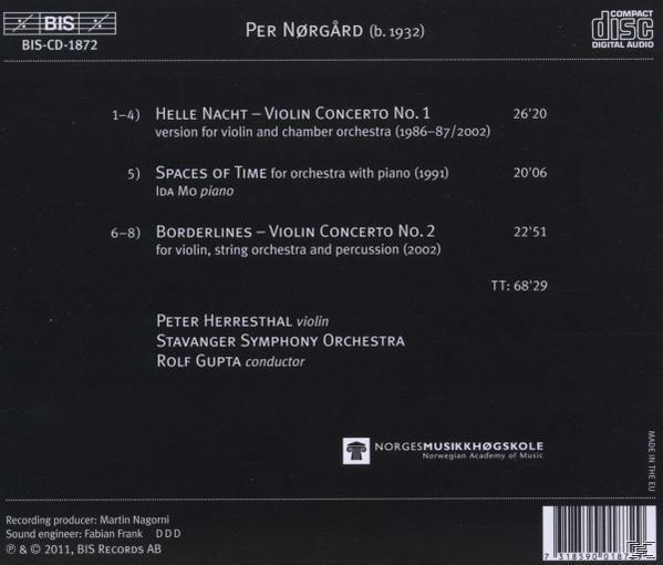 Peter Herresthal, Rolf Gupta, Stavanger So - Konzerte von Nörgard  - (CD)