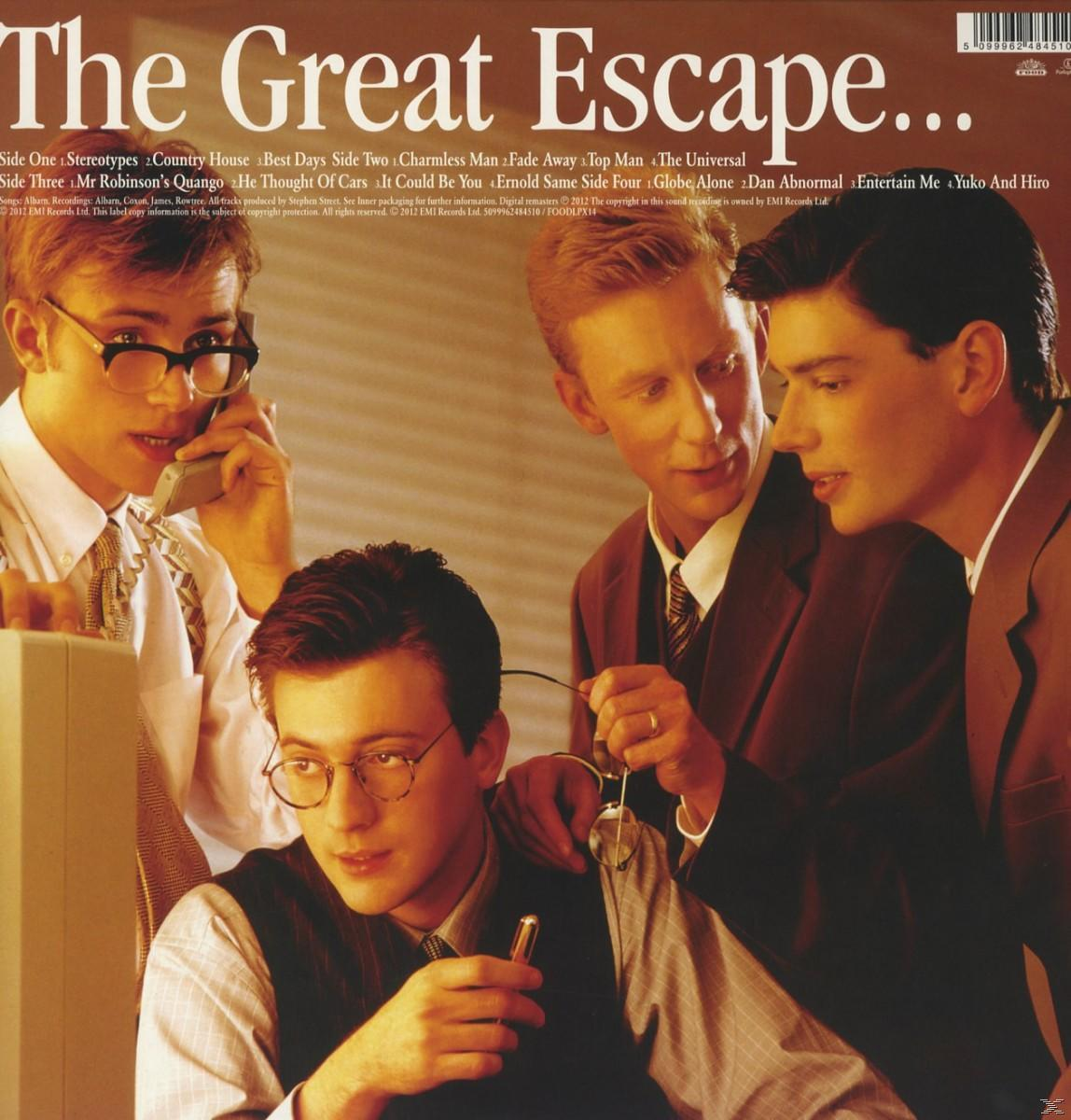 Albumcover einer Band mit vier Männern in Anzügen; einer telefoniert.