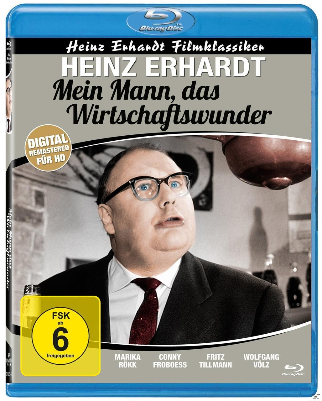 Blu-ray-Cover eines Films, Heinz Erhardt, mit einem Mann auf dem Cover.
