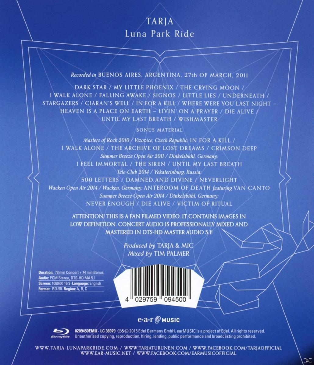 Luna Turunen - - Park (Blu-ray) Tarja Ride