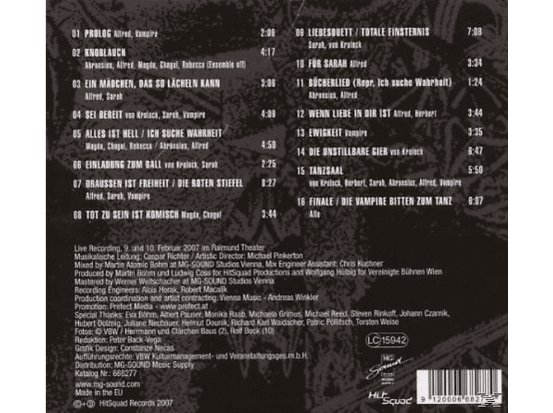 Thumbnail - Vereinigte Bühnen Wien - Tanz der Vampire-Das Musical (CD)