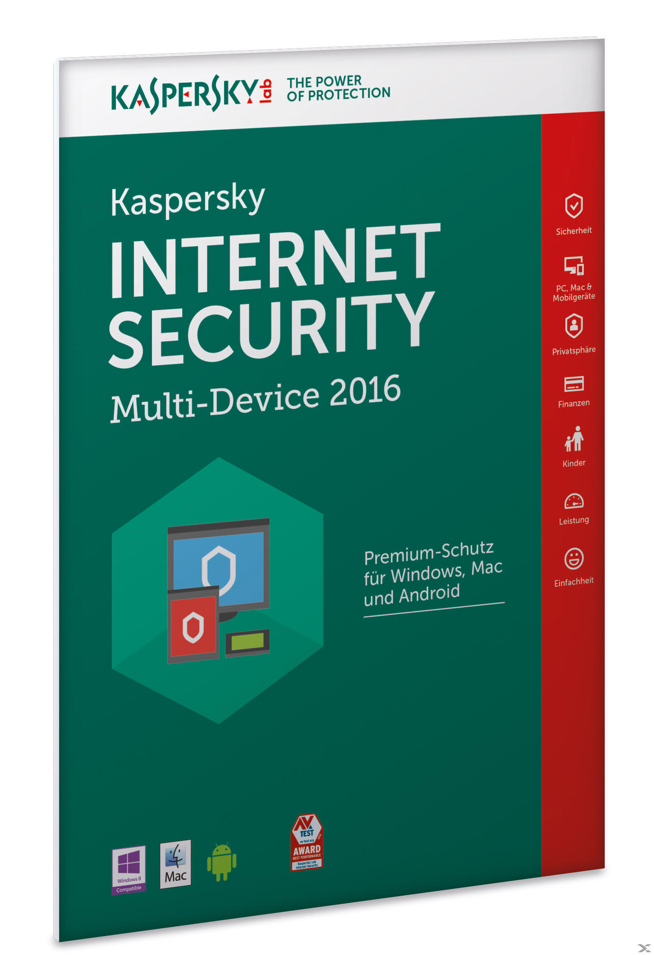 Kaspersky Internet Security 2016 Multi Device 3 User - [PC]