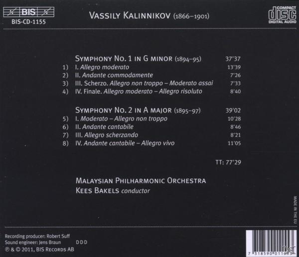 Malaysian Philharmonic Orchestra, Kees Bakels - Die zwei Symphonien  - (CD)