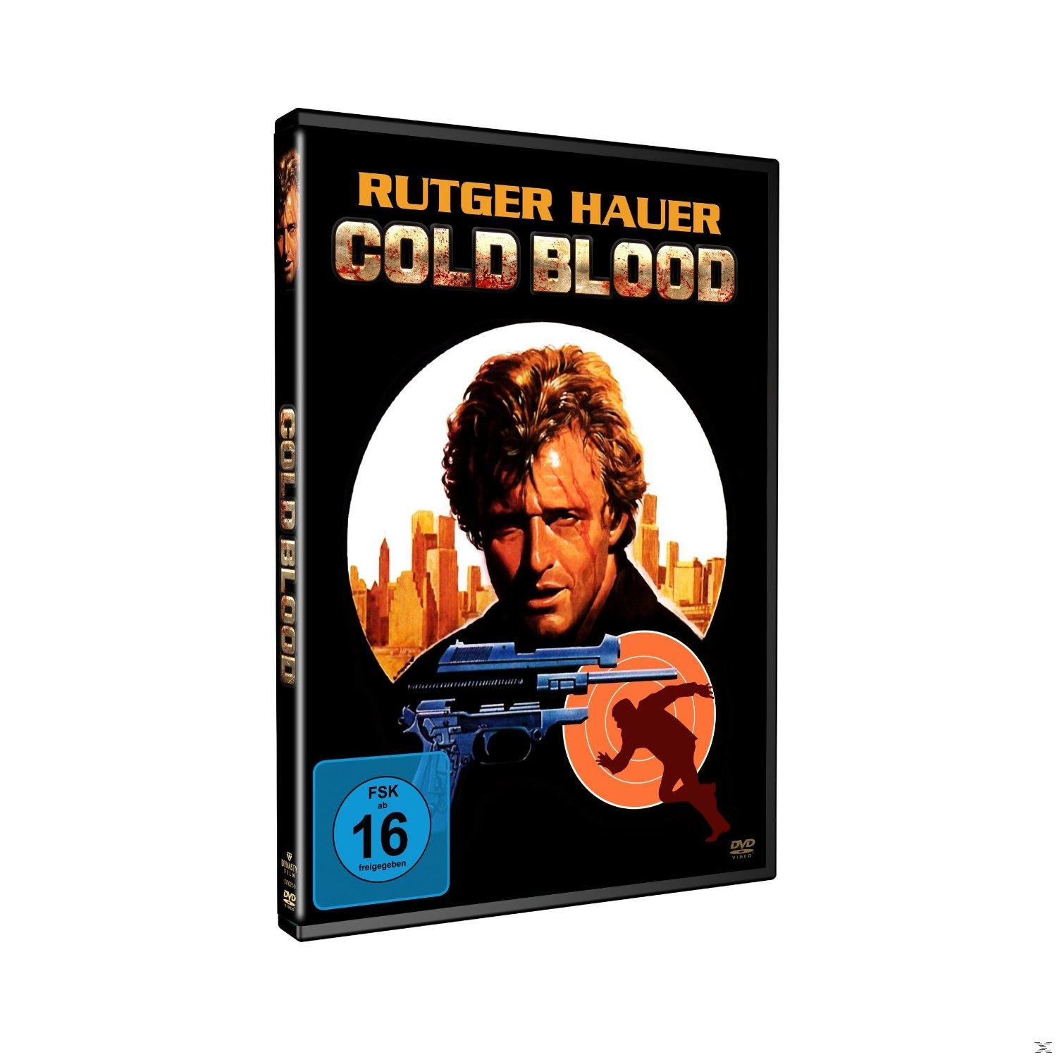 DVD-Cover für den Film Cold Blood mit Rutger Hauer.