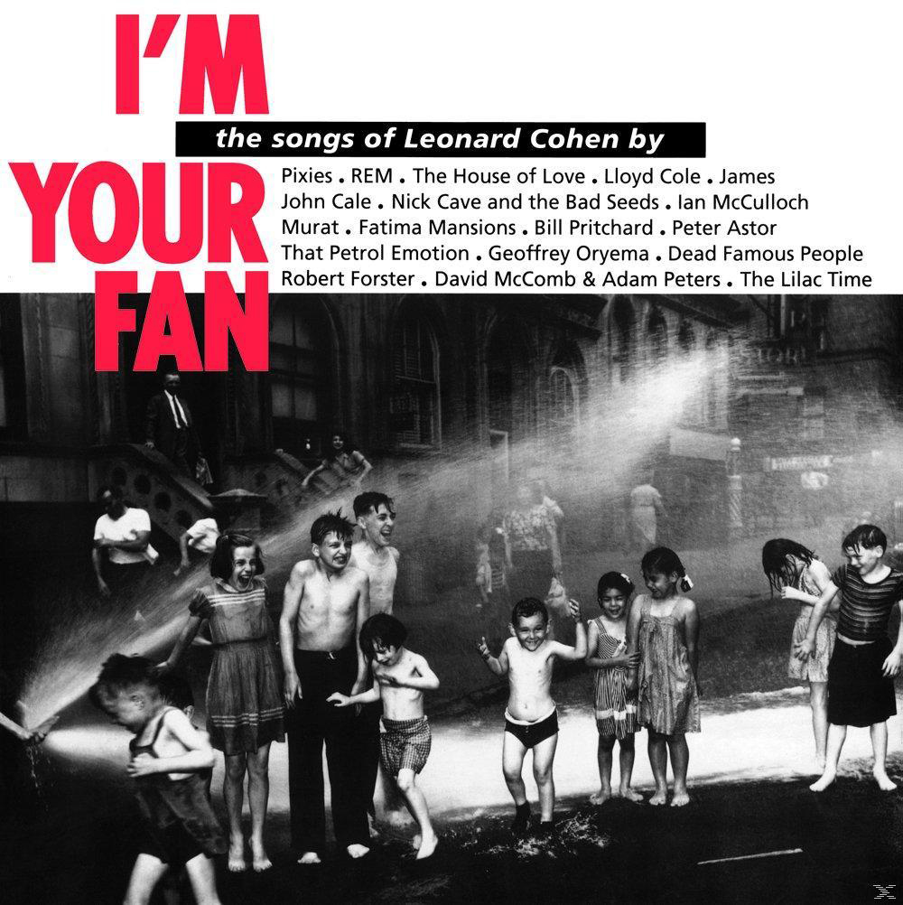 Album borító, gyerekek vízben játszanak, a "I'm Your Fan" címmel.