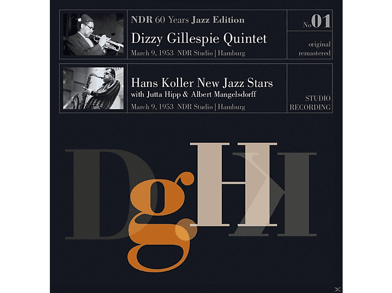 New Jutta Hans Dizzy Jazz Quintet Stars 60 Hipp, Ndr - Mangelsdorff Koller, (Vinyl) Edition Studio, Albert Years Vol.1-Ndr Hamburg Gillespie, Jazz -