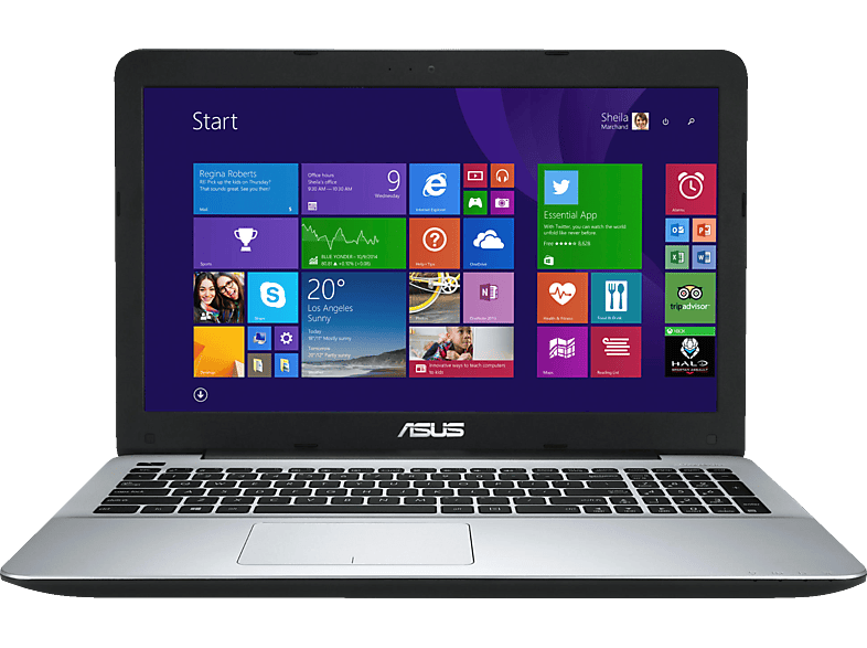 ASUS R556LJ-XO877T, Notebook mit 15,6 Zoll Display, Core ...