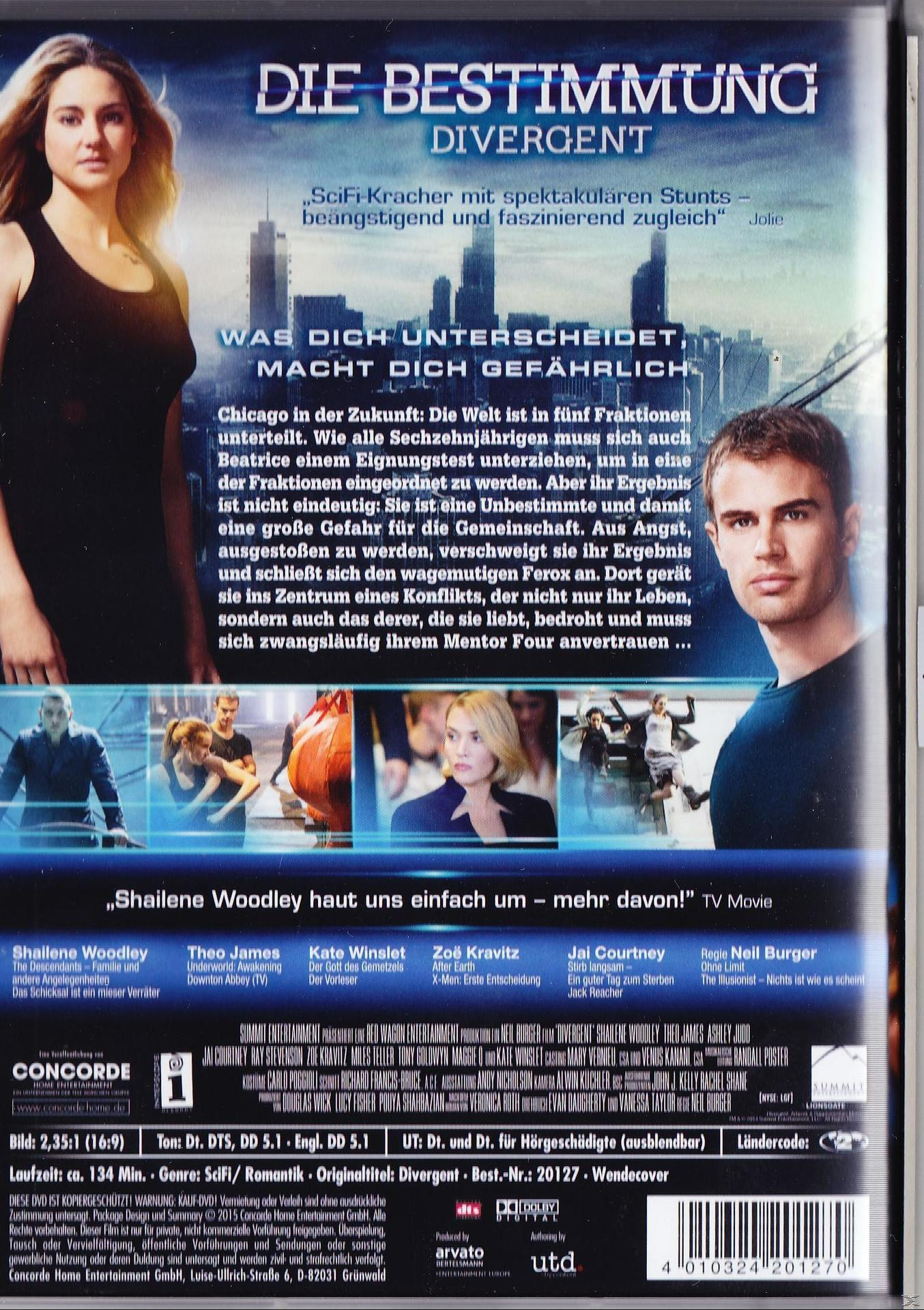 Die Bestimmung - Divergent DVD