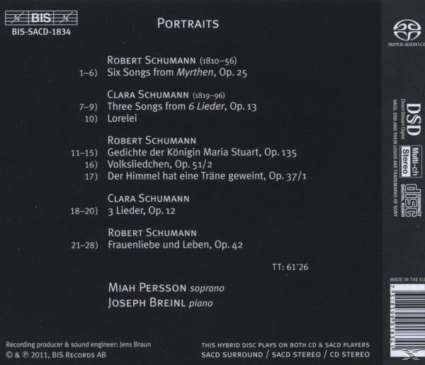 Persson,Miah/Breinl,Joseph - Portraits  - (SACD Hybrid)