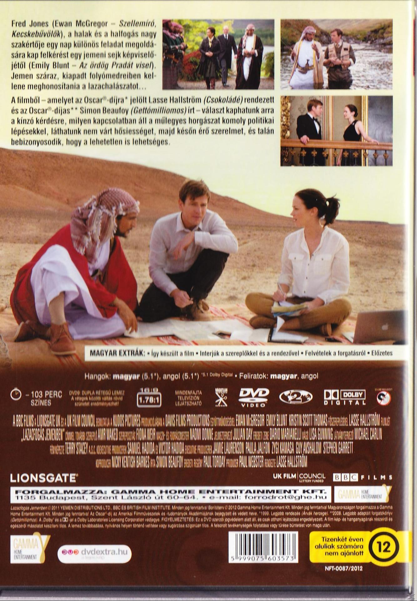 Lazacfogás Jemenben (DVD)