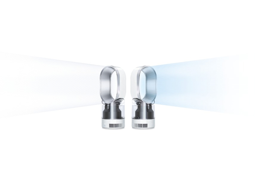 DYSON Luftbefeuchter AM10 Luftbefeuchter mit Ventilatorfunktion Weiß, Silber 