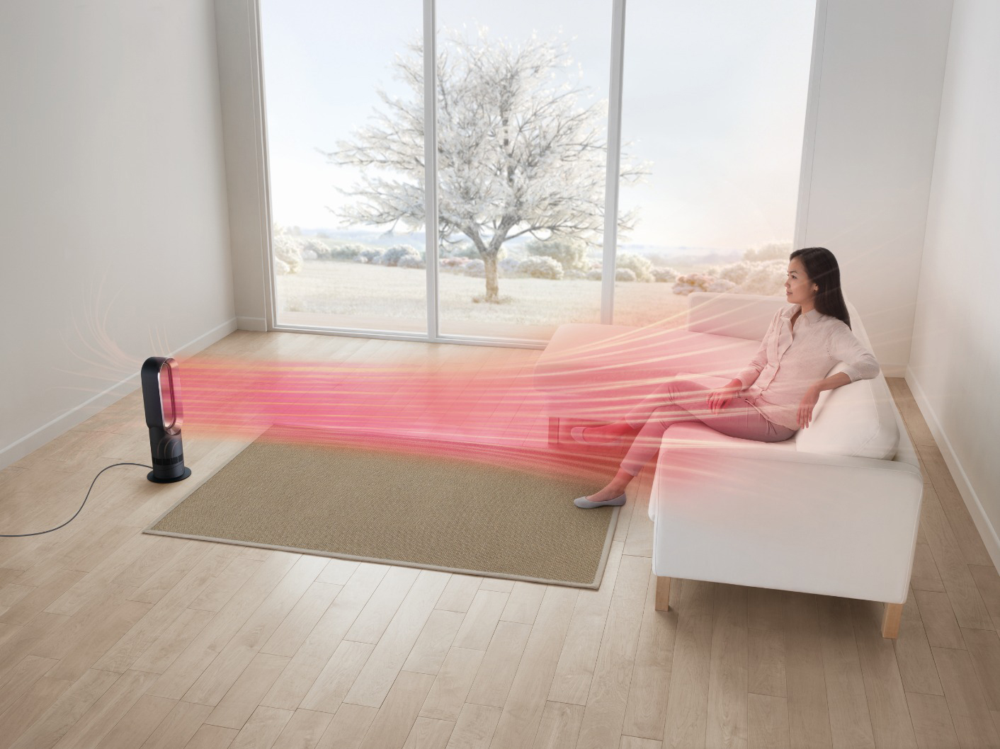 DYSON AM09  Heizlüfter und Ventilator (2000 Watt)