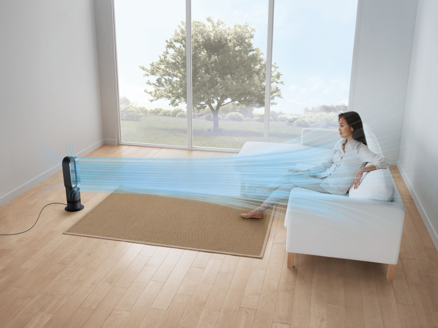 DYSON AM09  Heizlüfter und Ventilator (2000 Watt)