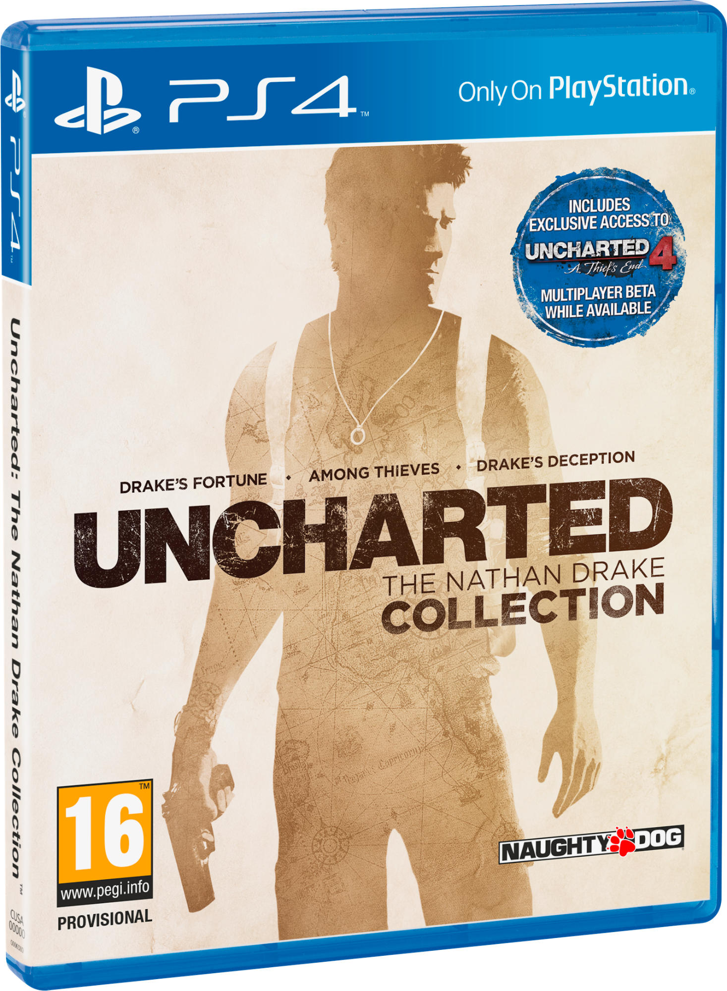 Pack PS4 Uncharted Consola Sony PS4 Negra, 1TB, Dualshock