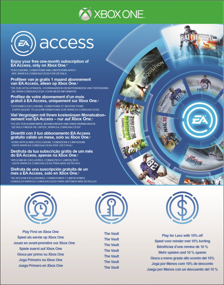 MICROSOFT Xbox One 500GB mit FIFA 16 (DLC)+ 1 Monat EA Access gratis + Forza Motorsport 6