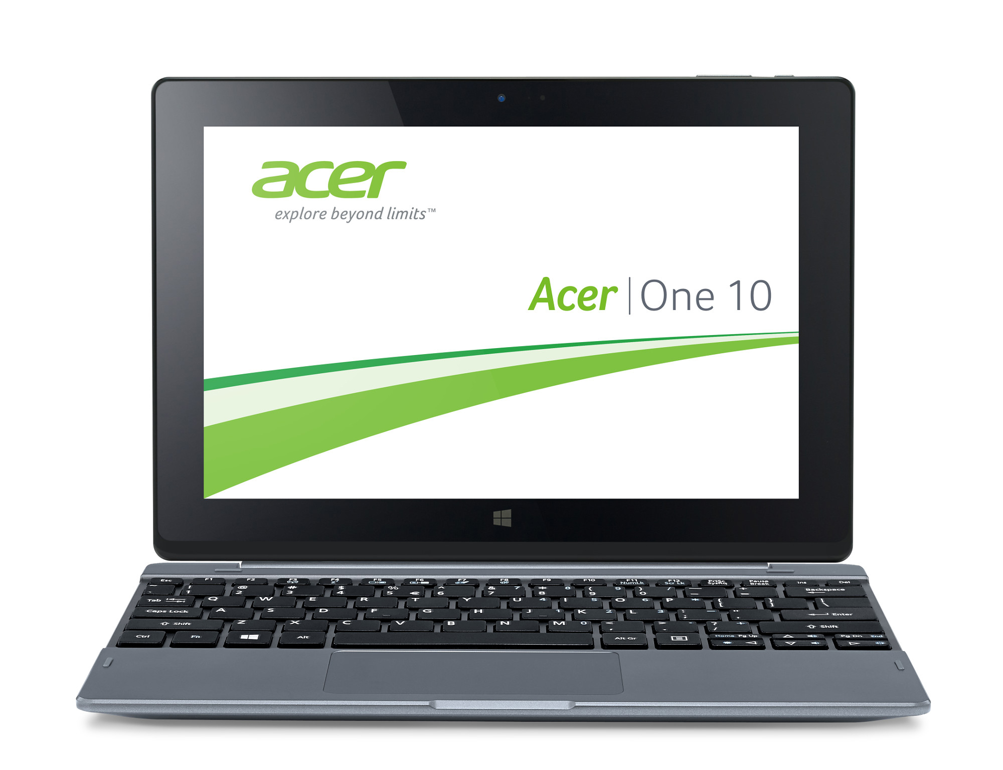 ACER One 10 S1002-17WT, Tablet, 32 GB, 10,1 Zoll, Gun Metal