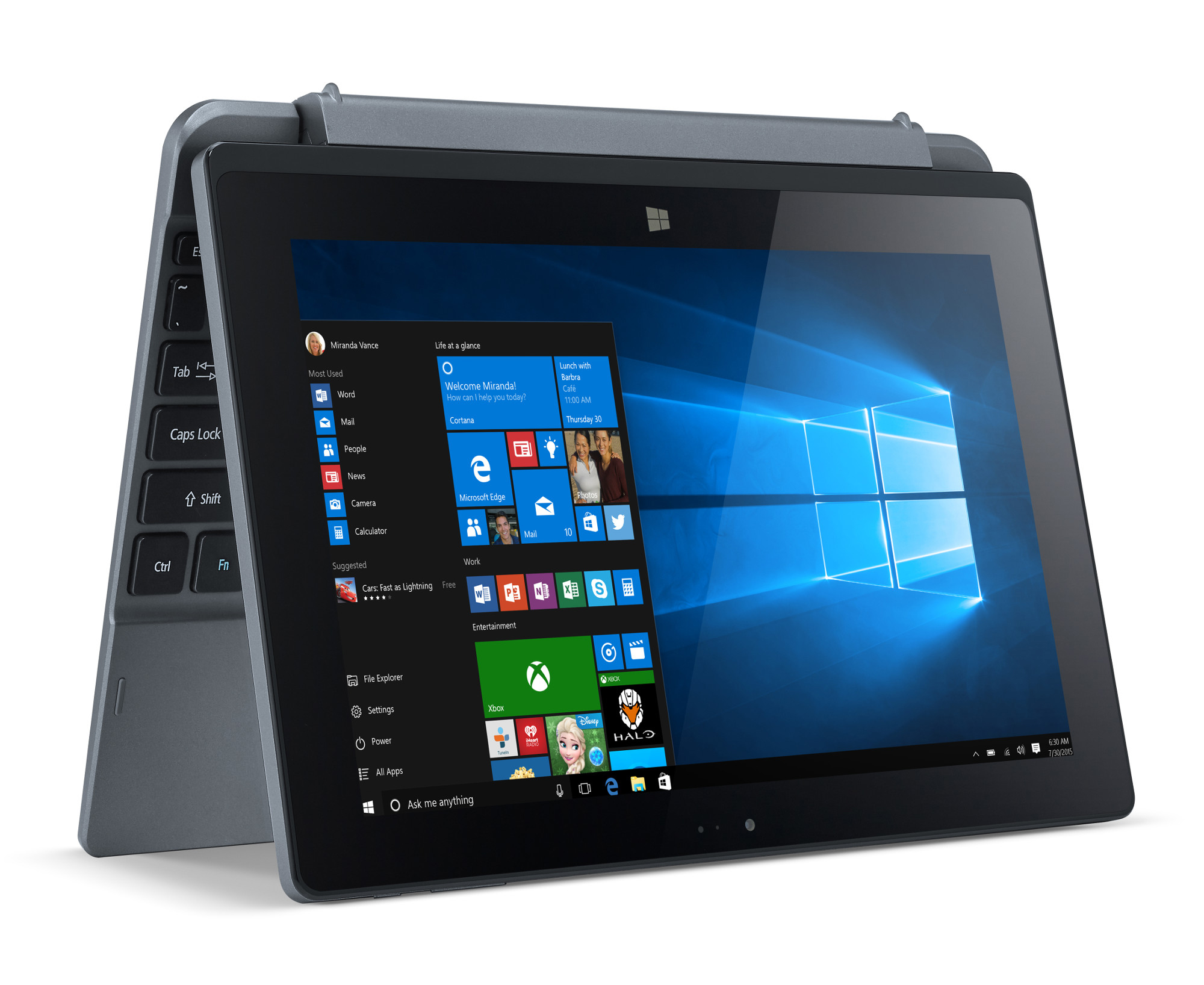 ACER One 10 S1002-17WT, Tablet, 32 GB, 10,1 Zoll, Gun Metal