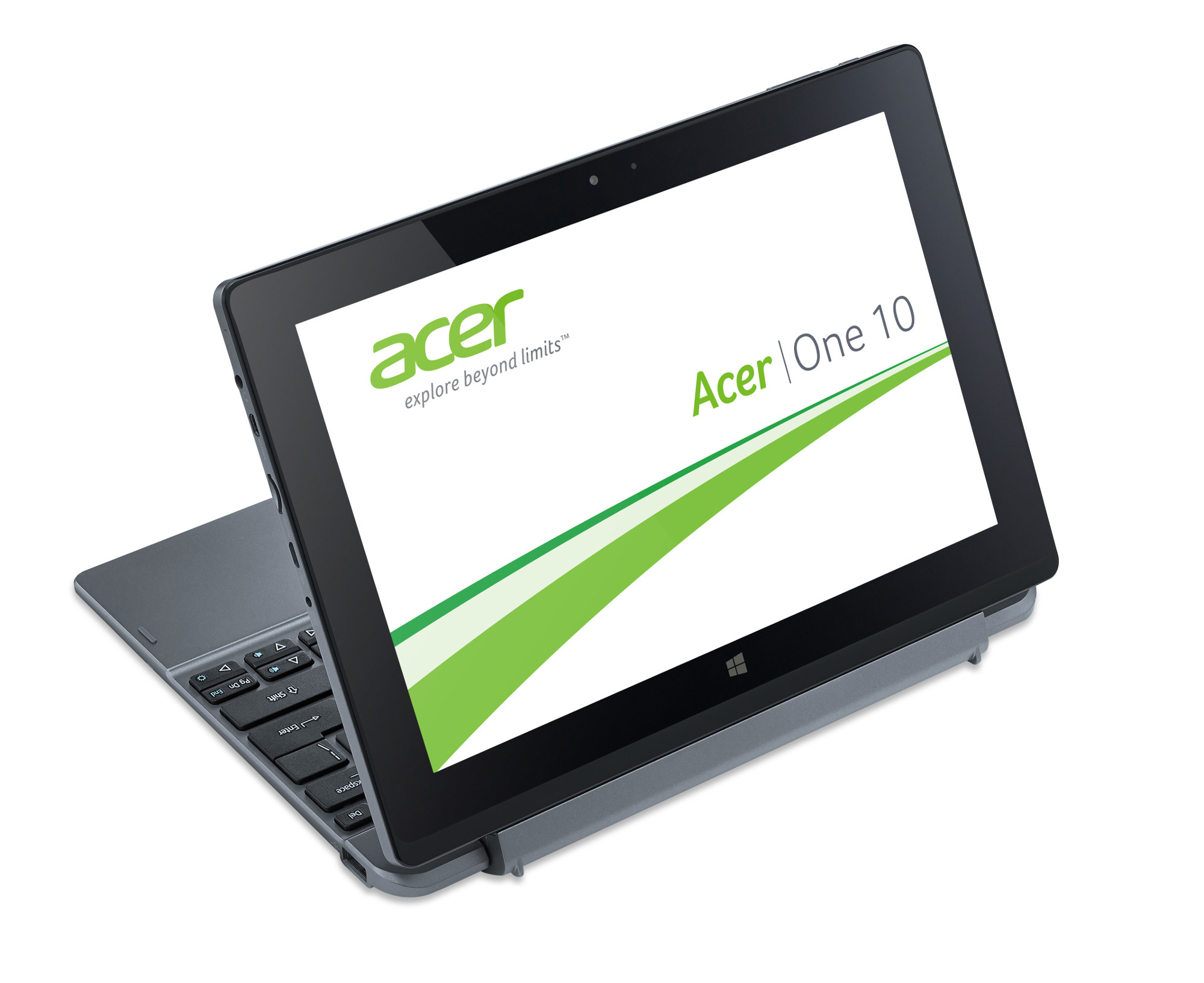ACER One 10 S1002-17WT, Tablet, 32 GB, 10,1 Zoll, Gun Metal