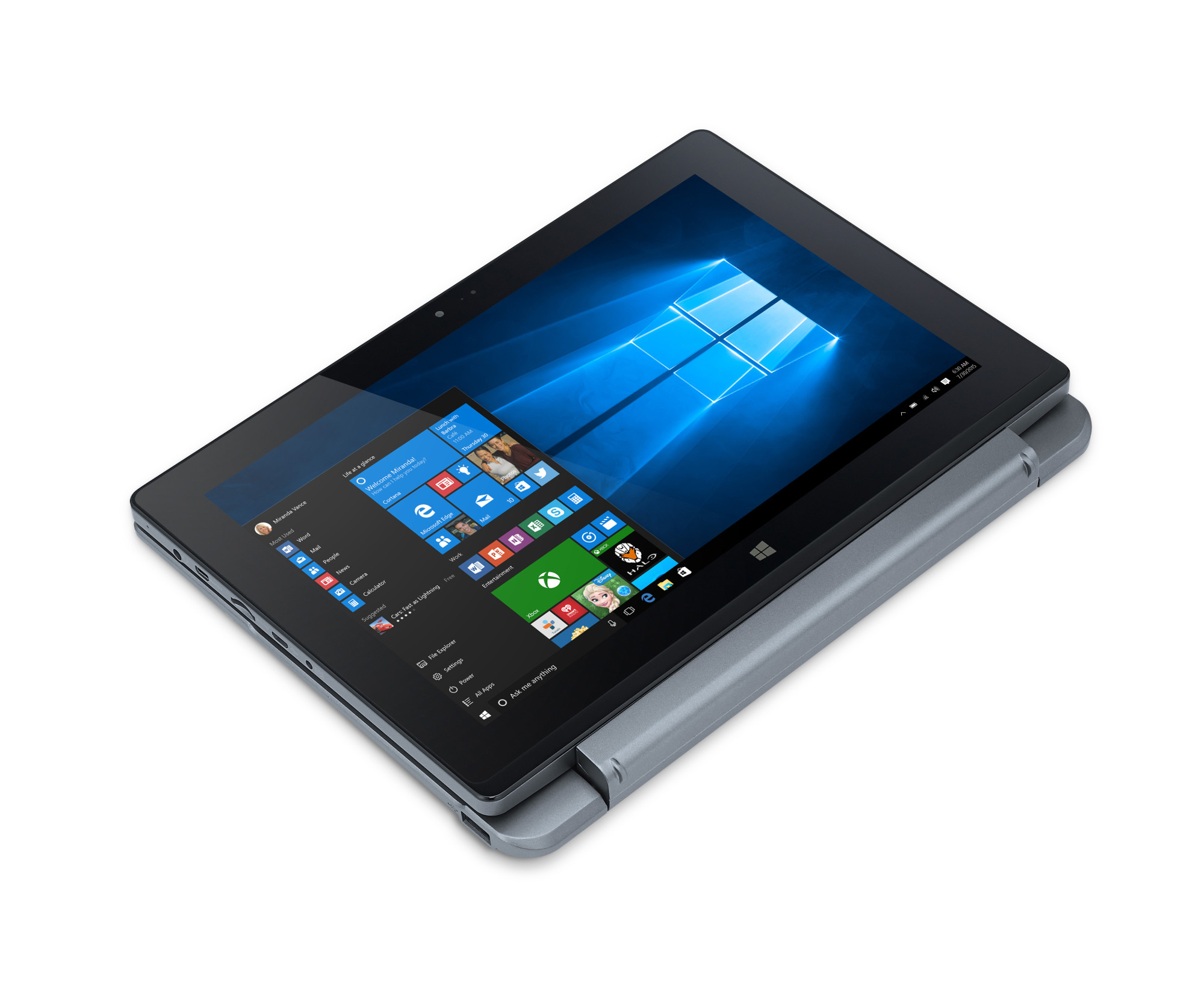 ACER One 10 S1002-17WT, Tablet, 32 GB, 10,1 Zoll, Gun Metal