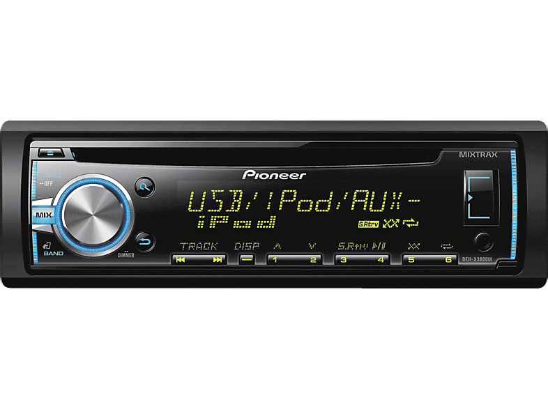 Autorradio | Pioneer DEH-X3800UI Lector CD