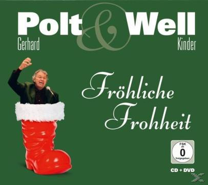 CD-Cover mit einem Mann im Stiefel und Text, grüner Hintergrund.