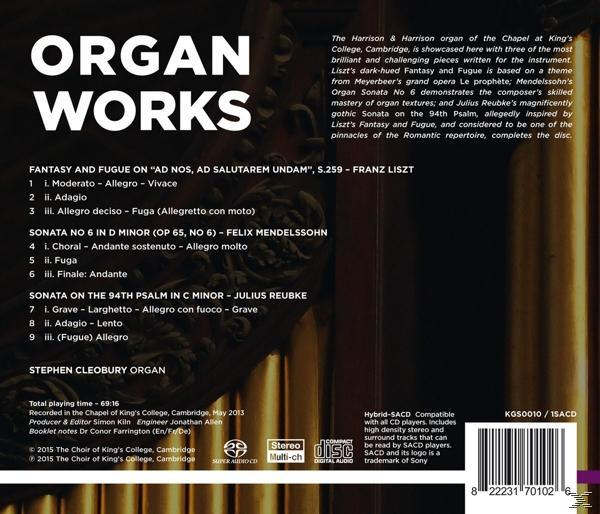 Stephen Cleobury - Orgelwerke  - (SACD Hybrid)