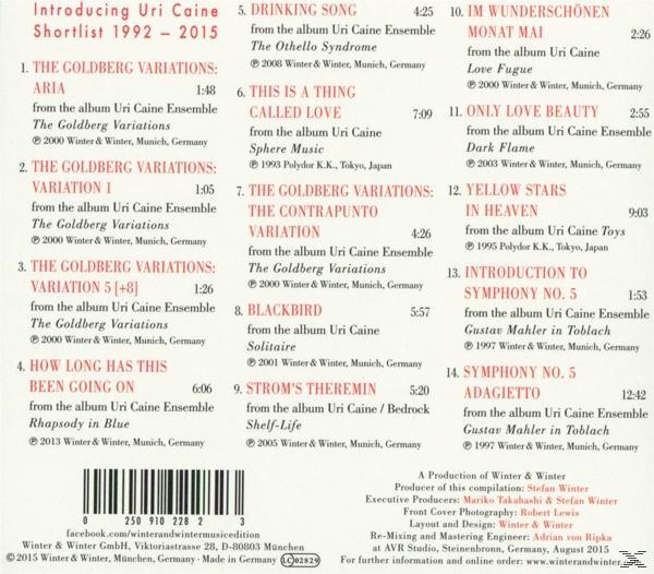 Uri Caine - Introducing Uri Caine  - (CD)