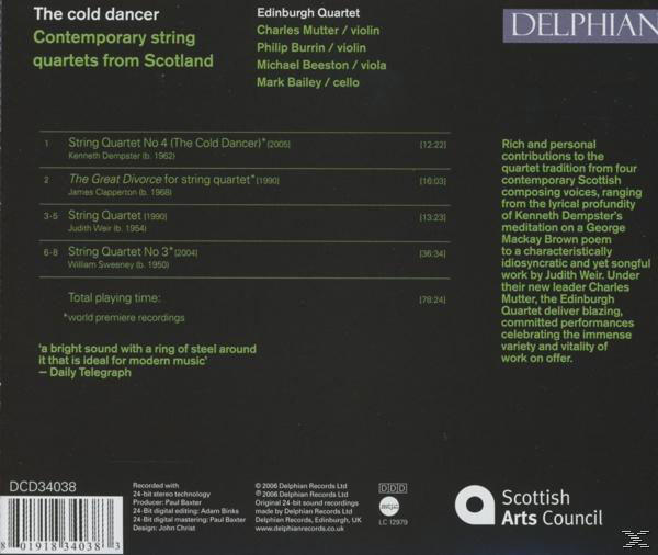 The Edinburgh Quartet - The Cold Dancer-Zeitgenössische  - (CD)